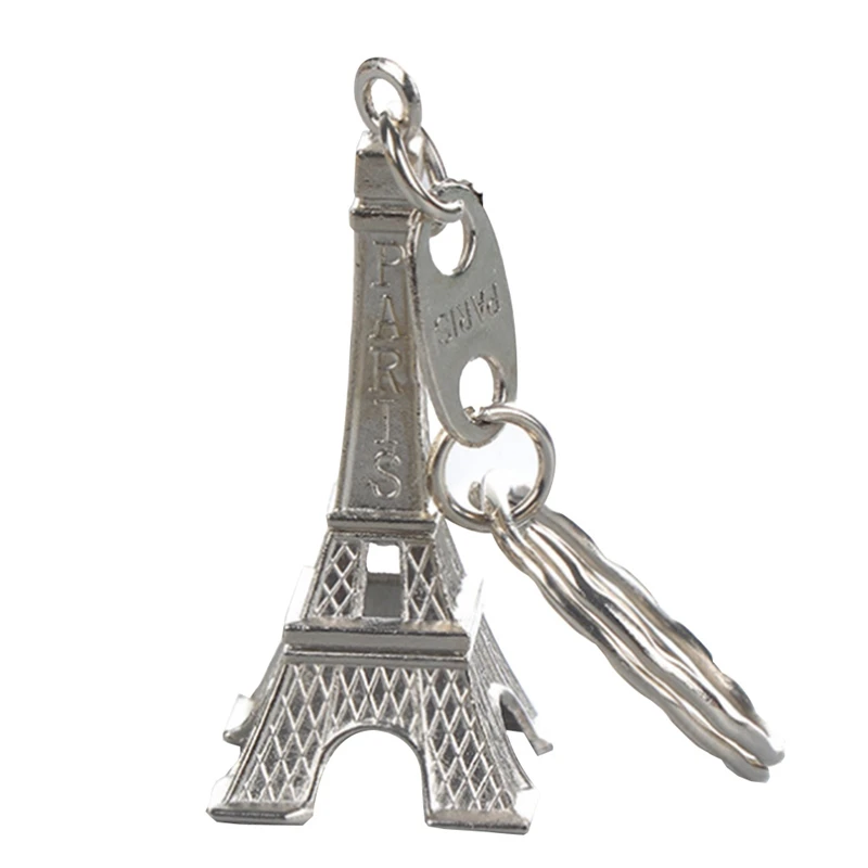 Fashion Paris Eiffel Tower Shape Keychain Novelty Gadget Trinket Souvenir Christmas Gift Keychain Drop Shipping