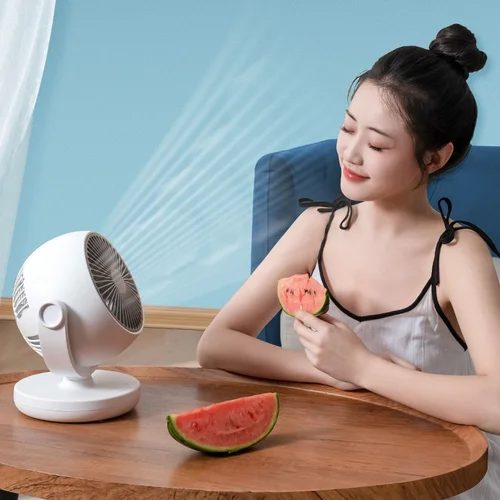 Youpin Xiaoda Feiyue 데스크탑 선풍기, 휴대용 전자 선풍기, 가정용 소형 음소거 공기 순환기, 타이밍 팬, 흔들리는 헤드, C06, C08, 신제품 5