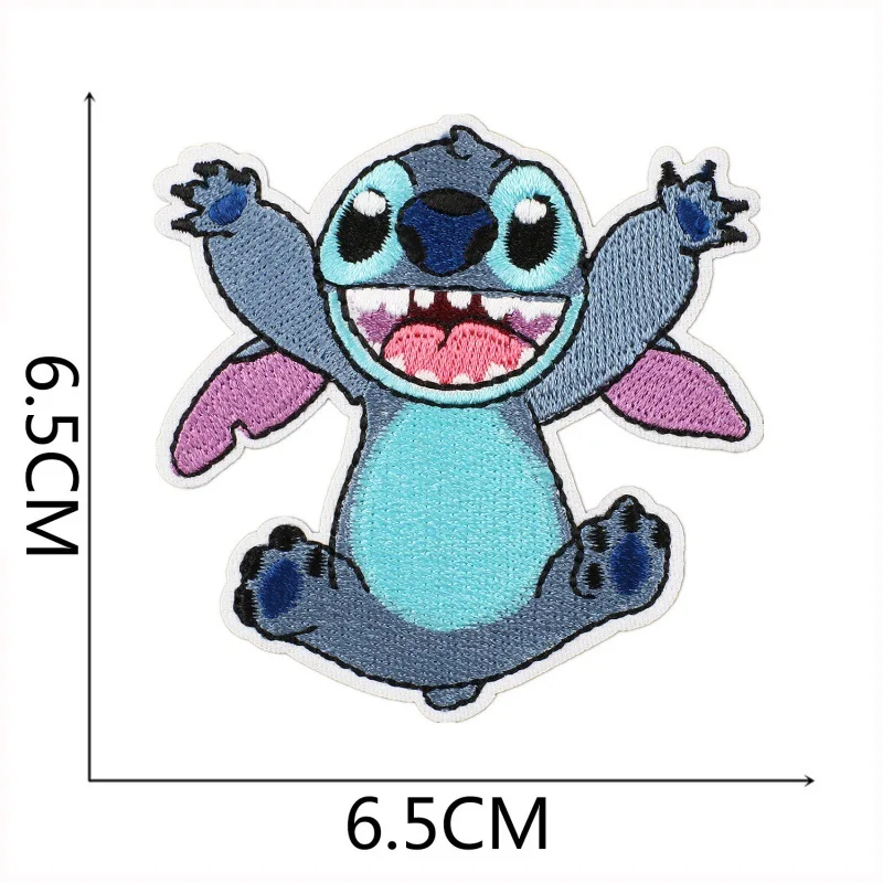 Stitch Face - Lilo & Stitch Iron On Patch Sew on transfer Embroidered badge  New