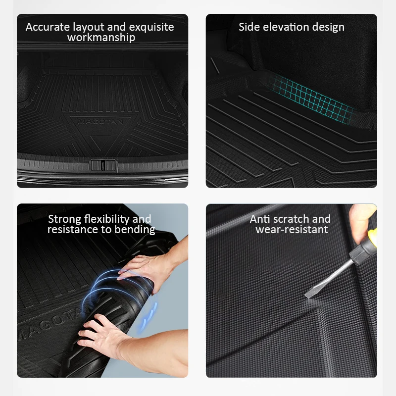 Auto Trunk Mat for BMW X5 G05 2019 2020 2021 2022 2023 Anti-Slip Waterproof  Carpet Tray Liner Cargo Boot Storage Pad Accessories - AliExpress