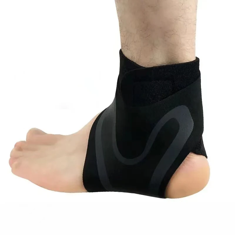 Ankle Support 1 Pair Breathable Adjustable Compression Ankle Sleeves For Sports Running Soccer Basketball