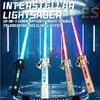 New Retractable Lightsaber Finger Rotating Laser Sword Flash Luminous Sound Cosplay Props Duels Battle Toy Gifts For Kids Adults 1