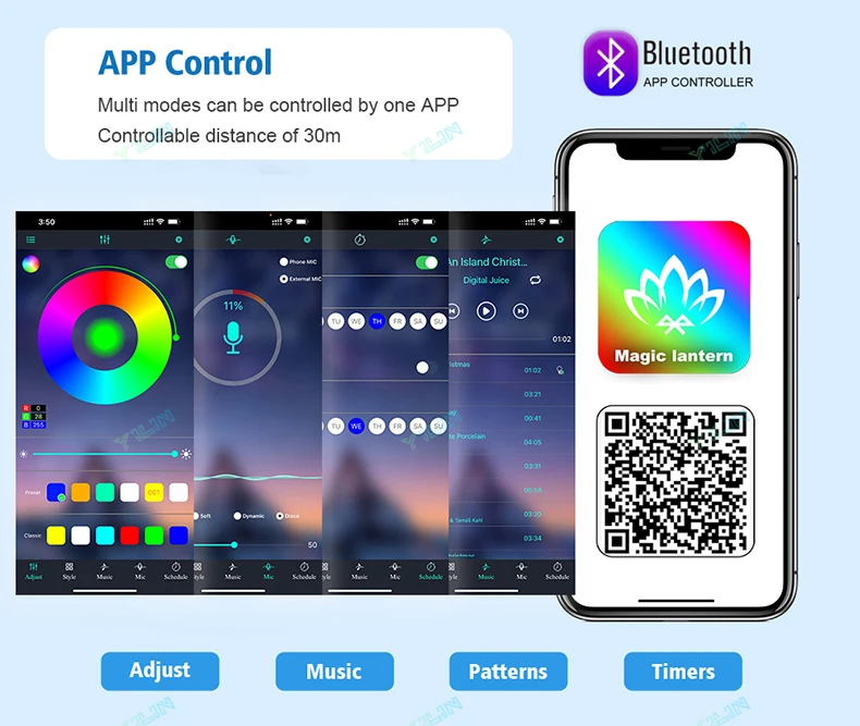 Heightening 180CM Smart Floor Night Light RGBIC Tuya Smart APP Remote Control Nordic Stand Floor Lamp Mood Light For Game Room