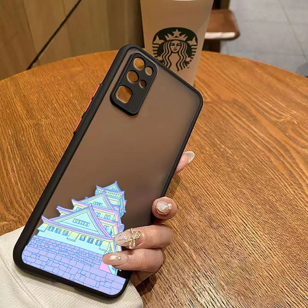 thumbnail image 1 of Funda mate para HONOR 70 50 30S 30 20 8X 9A 9X PLAY 4T X7 X8 X9 X10 5G V40 Funda Anime japonés pintado a mano paisaje de casa, 1 of 5