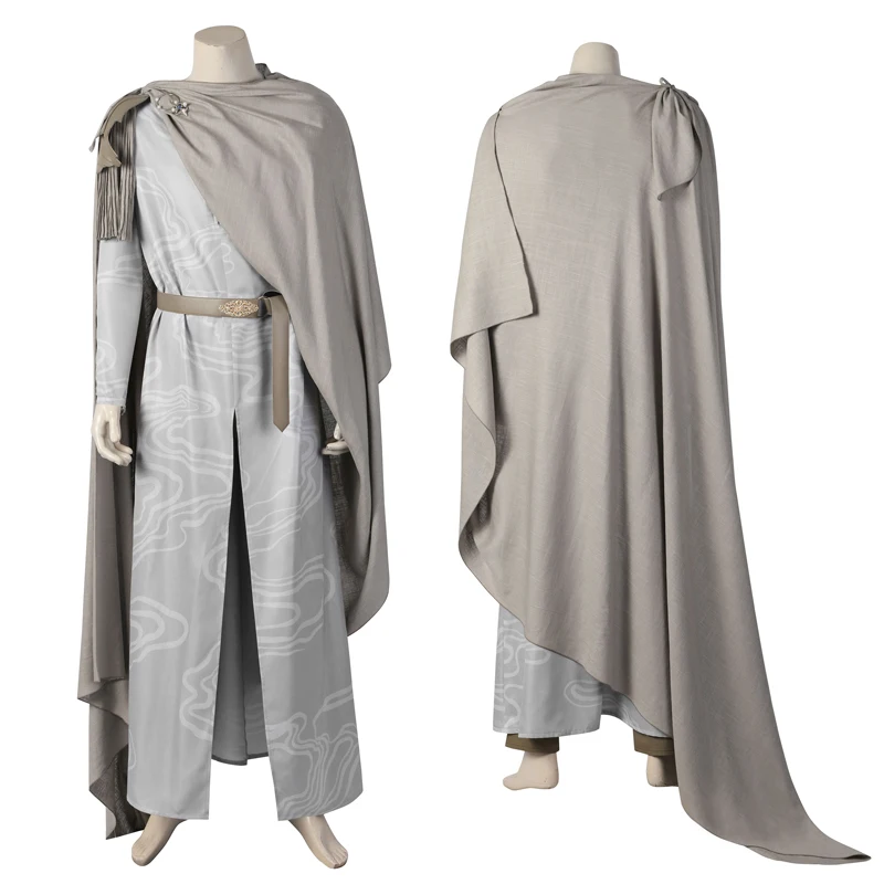 The Rings Cosplay Of Power Costume Elf Elrond Outfits Men Robe