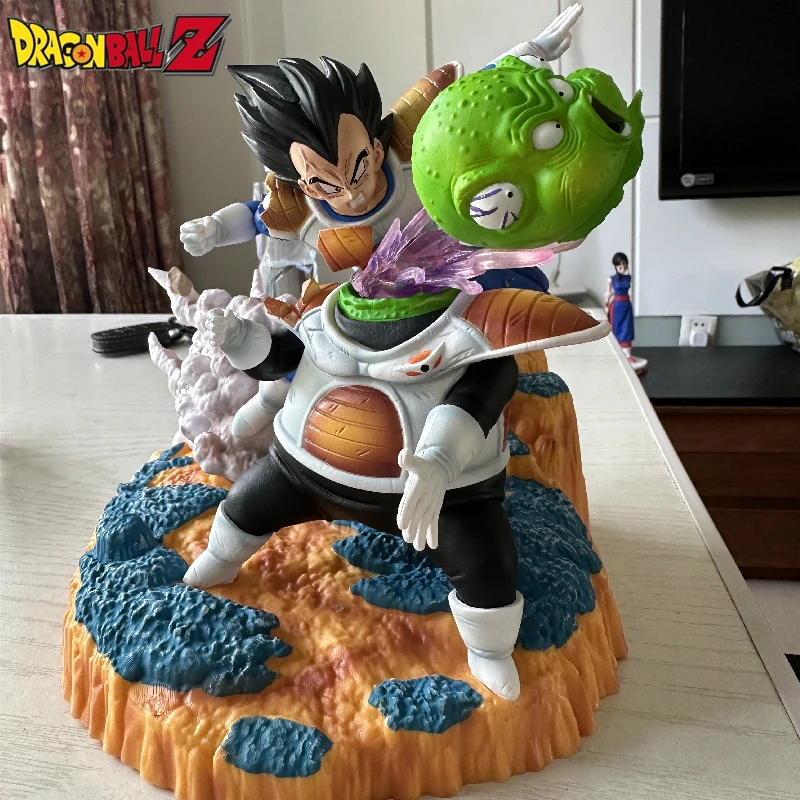 Figurine Dragon Ball Z Vegeta Vs Guldo 21cm édition Limitée PVC