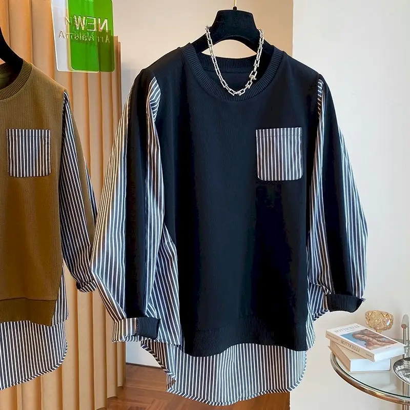 トップス rurumu patchwork oversized shirt $_57.JPG?set_id=8800005007