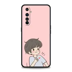 Charming Couples Cartoon Phone Case Cover for GT Neo2 (3T) (A1)