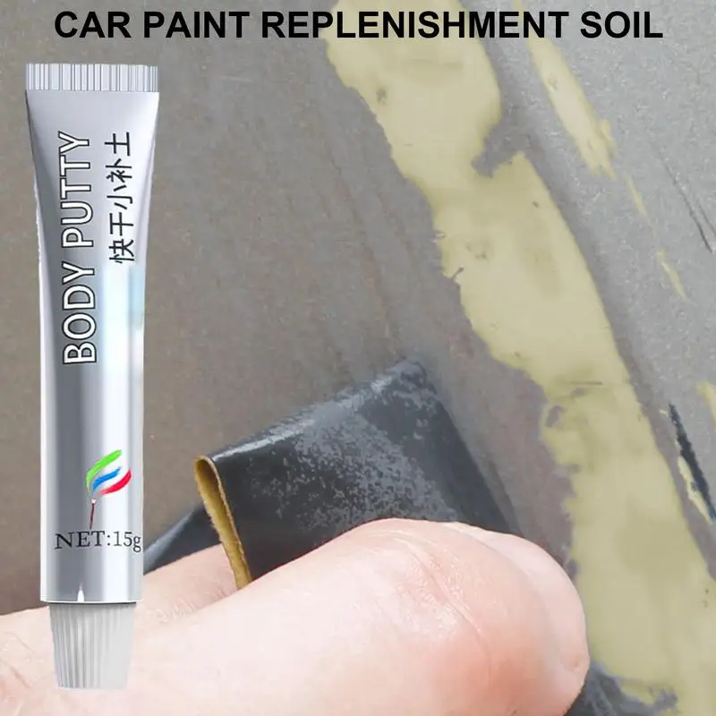 Quick Drying Putty Auto Painting Pen Car Body Putty Scratch Filler Assistant Smooth Vehicle Paint Care Repair Car Body Compound