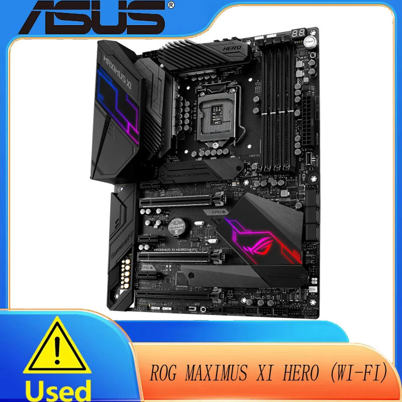 ASUS ROG MAXIMUS XI HERO Motherboard LGA1151 Support Core i5-9400F