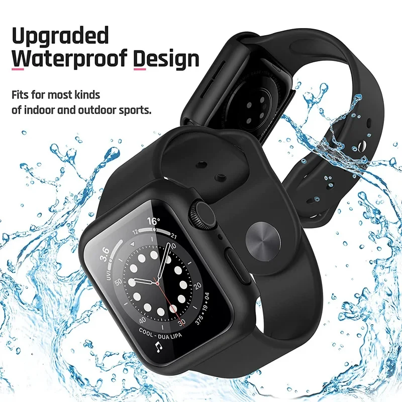 Premium Glass Cover Screen Protector for Apple Watch - Durable & Sleek Design