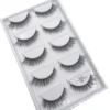 22 Style 5 Pairs 3D Natural Soft Mink False Eyelashes Makeup Fake Eye Lashes Faux Cils Make Up Beauty Maquiagem E01 H13 X08 2