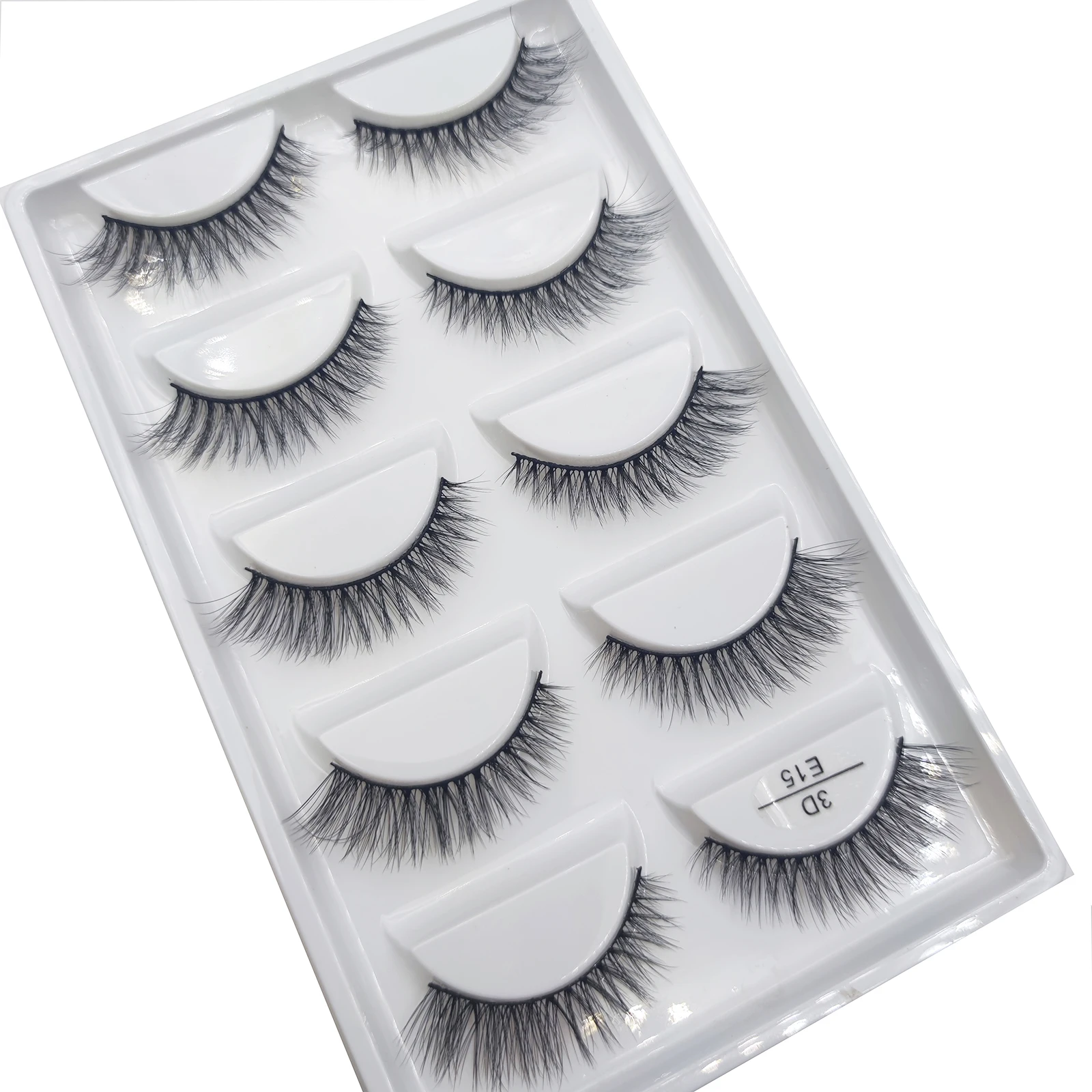 27 Style 5 Pairs 10/50/100 Boxes Natural 3D Mink False Eyelashes Makeup Fake Eye Lashes Faux Cils Make Up Beauty Maquiagem 4
