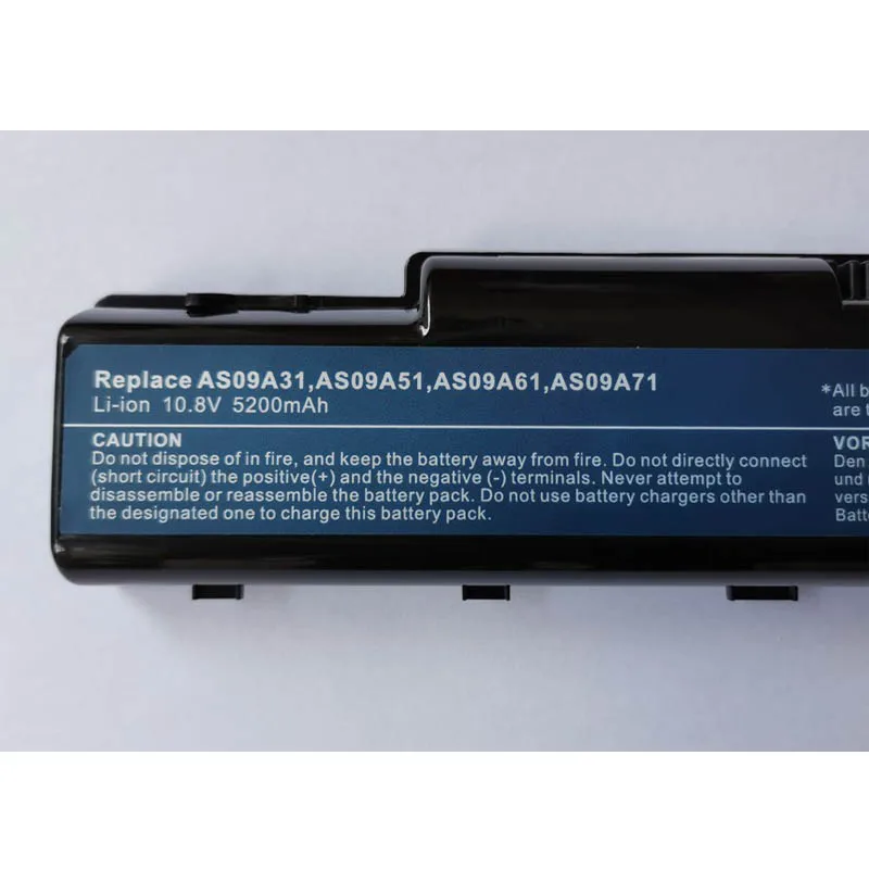Bateria do Portátil 5200mah para Acer Emachines D525 D725 D520 E525 E627 E725 G620 G627 G725 As09a71 As09a75 - Imagem 2