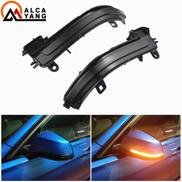Clignotant LED Pour Rétroviseur BMW - Compatible Série 1/2/3/4, X1 (F20, F30, F34, E84...) - Remplacement Direct Plug & Play (côté Droit)