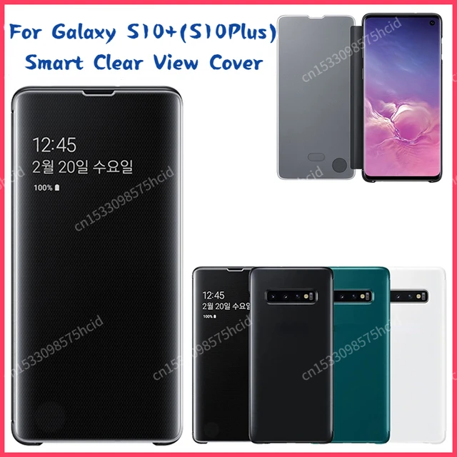 Samsung Galaxy S10 Plus Smart | Original Samsung S10 Cover - Phone Cases & Covers - Aliexpress