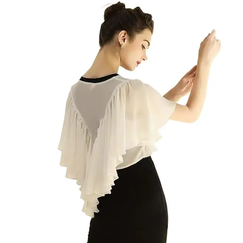 

Korean style women fashion Ruffled Chiffon Cardigan,sexy boho beach print blouses shirt Kimono Cardigan