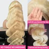 30 40 Inch 250 300% Density Blonde 613 Lace Front Wigs 13x6 HD Lace Wig Transparent Frontal 13X4 Bone Straight Human Hair Wigs 5