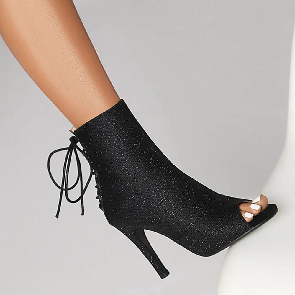 Jazz Dance High Heels Suede Indoor Sole or Rubber Sole Shiny