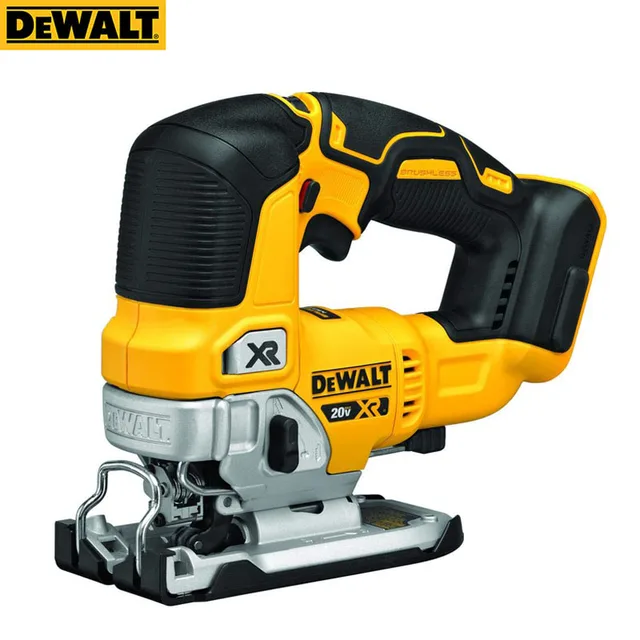 Dewalt DCS334 20V MAX XR 브러시리스 지그 톱, D 핸들 가변 속도 스크롤 직소, 목공용 다기능 전동 공구