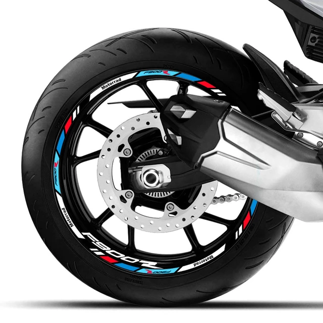 Kit adhesivos BMW F900R - SpinningStickers  Las mejores pegatinas para  llantas de moto