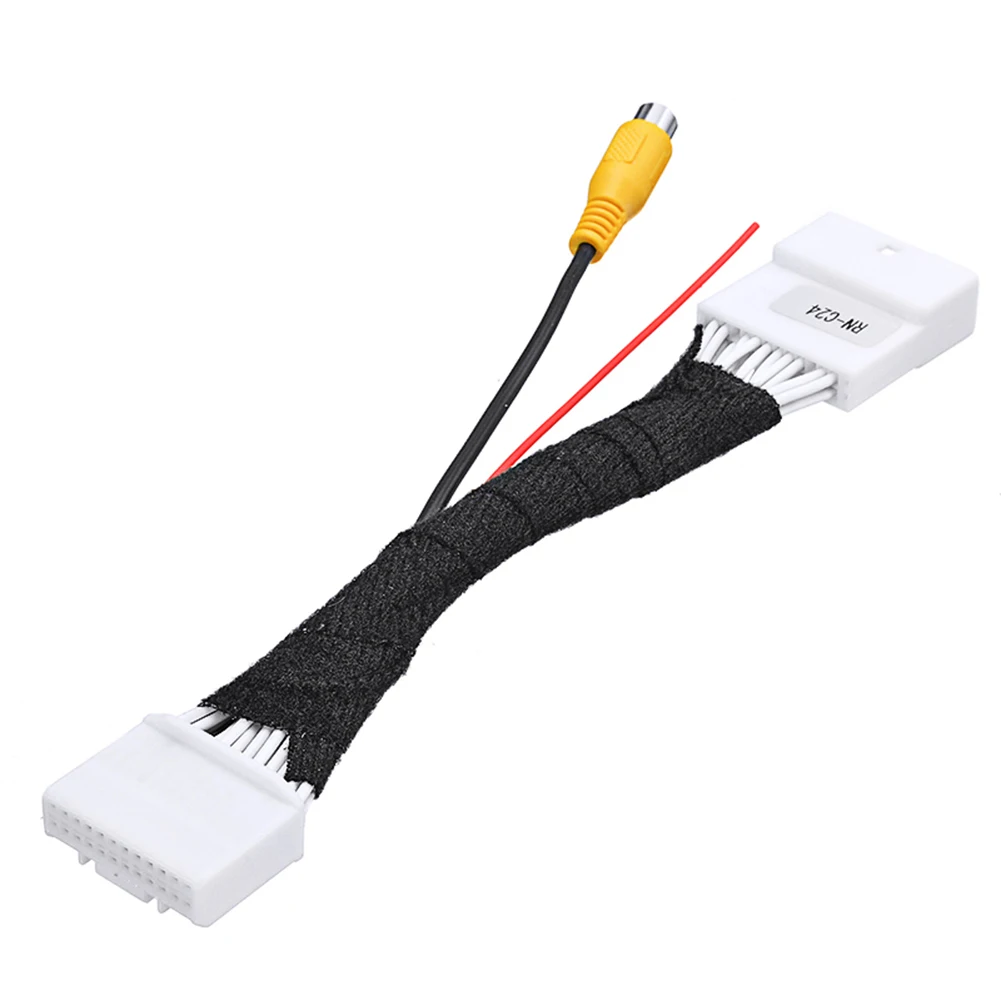

24 Pin Auto Adapter Rear View Camera Connection Cable Car Electronics Parts For For Dacia For Opel & For