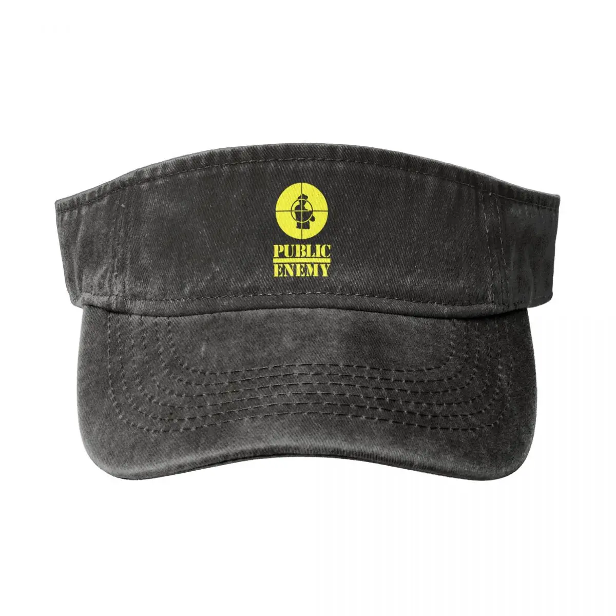 Public Enemy Logo Empty Top Baseball Sun Cap Summer Adjustable Baseball Cap