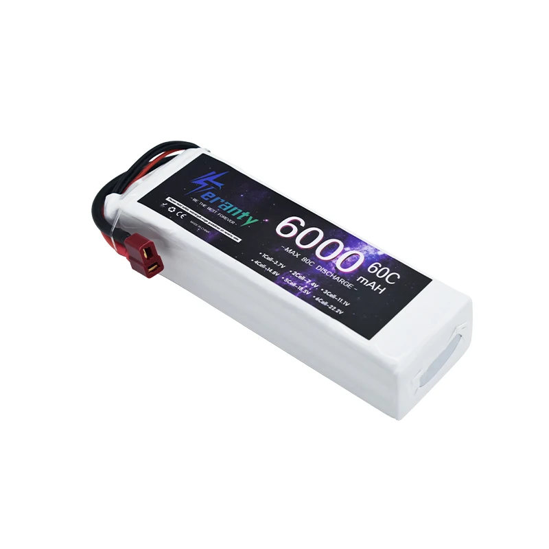 Batterie LiPo 11.1V 1500-7200mAh XT60 pour Drone RC