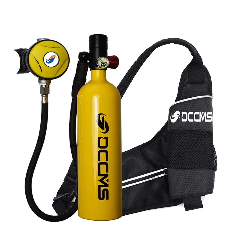 

Mini Diving Oxygen Tank, Portable Diving Equipment, Scuba Diving Equipment, Refillable Design, DS-1000