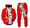 New Men/Womens Snacks Takis Funny 3D Print Fashion Tracksuits Crewneck hoodie Joggers Pants + Hoodies TZ016 1