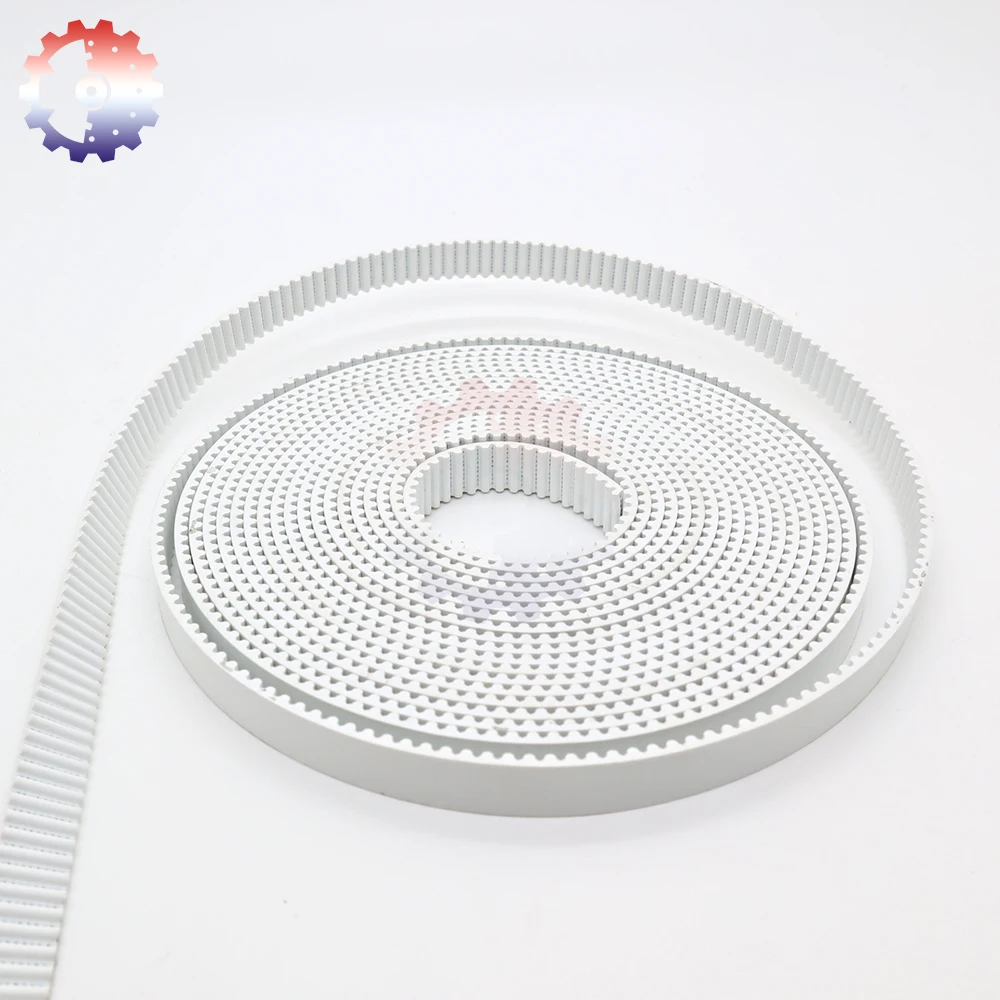 Timing belt PU 2GT open timing belt polyurethane steel core belt width 6mm 2MGT 10mm 2M belts 15mm 3D printer GT2 open