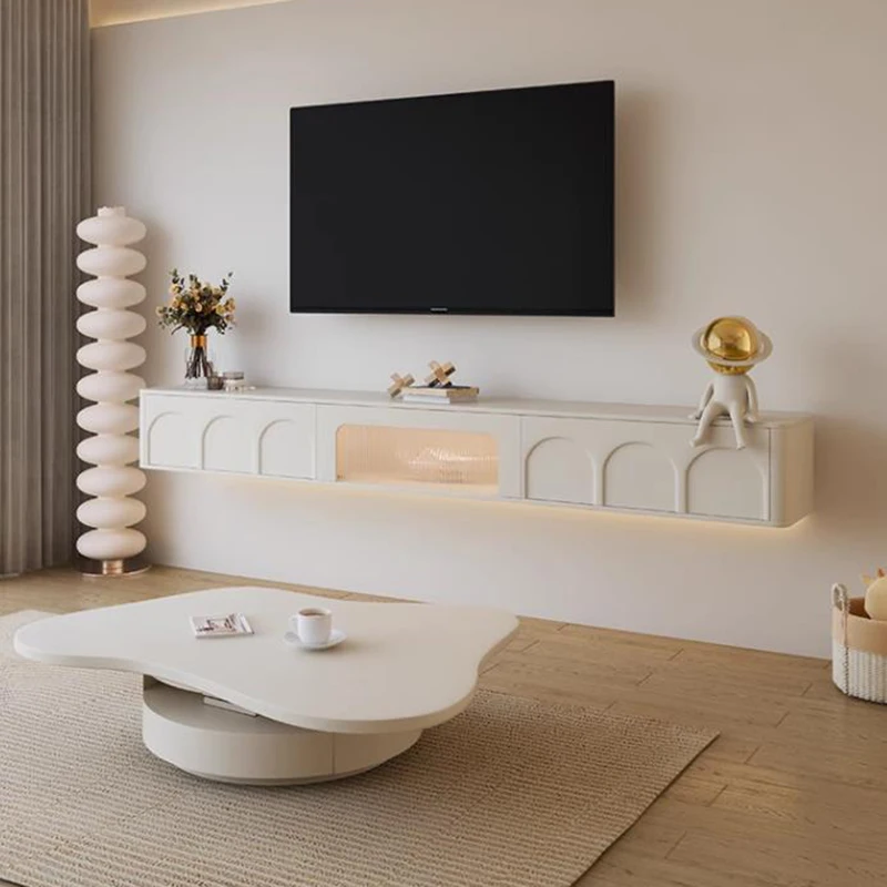 

Hanging White Tv Stands Pedestal Storage Wall Lowboard Display Simplicity Tv Stands Mobile Meuble Tv Salon House Furniture