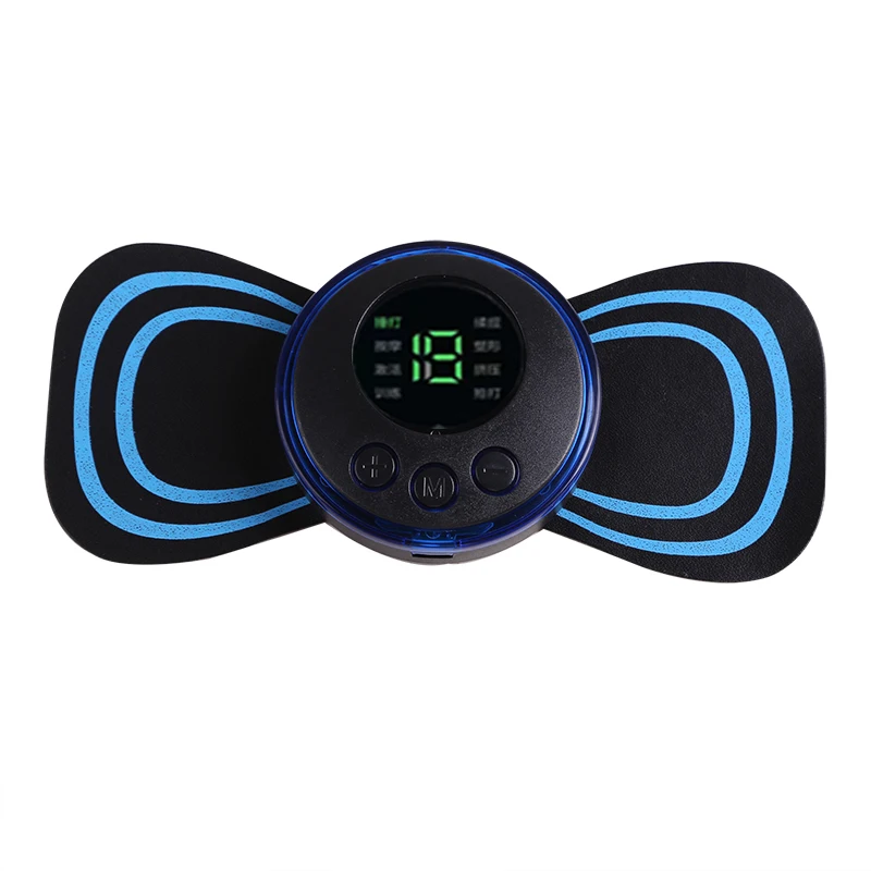 

Portable Electric Neck Massager Shoulder and Neck Pulse Relief Relaxation Tool Ems Smart Mini Massage Sticker Cervical Massage