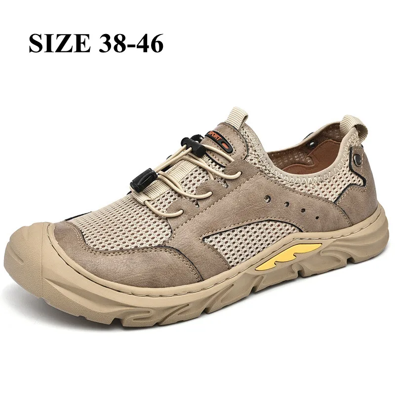 

Xiaomi Summer Mesh Men Sandals Breathable Casual Shoes New Mens Hiking Climbing Sandals Non-Slip Outdoor Slippers Zapatos Hombre