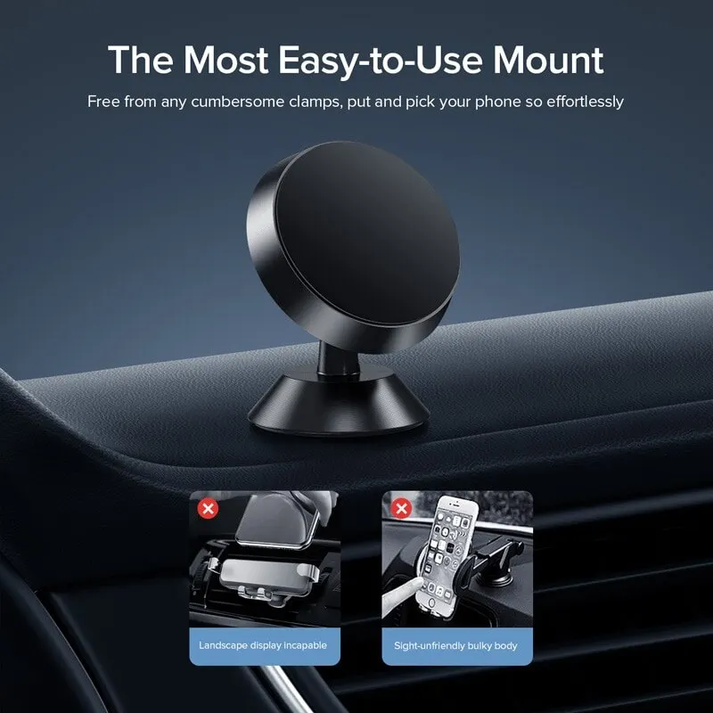 S1f065f3b589d4a759cff34a2f5f36061K Universal Magnetic Car Phone Holder Stand for iPhone Samsung Magnet Mount Round Car Holder Dashboard Mobile Phone Holder Mallzona