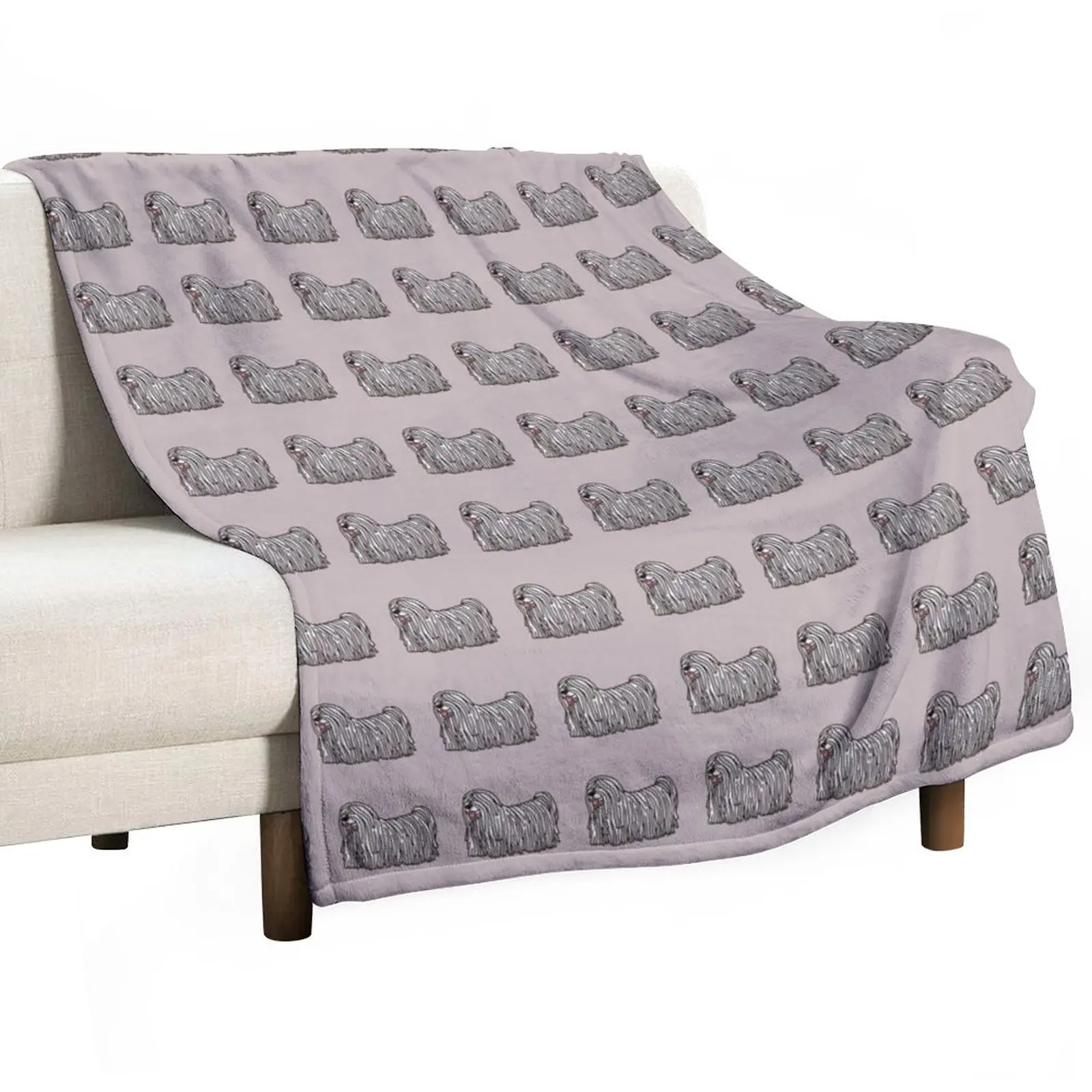 

Komondor Throw Blanket Sofa Throw Blanket Large Blanket Cute Blanket