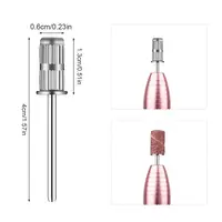 3/5/10pcs Nail Drill Bits Nail Drill Accessories Mandrel Bit Nail Sanding Drum For Sanding Bands 2
