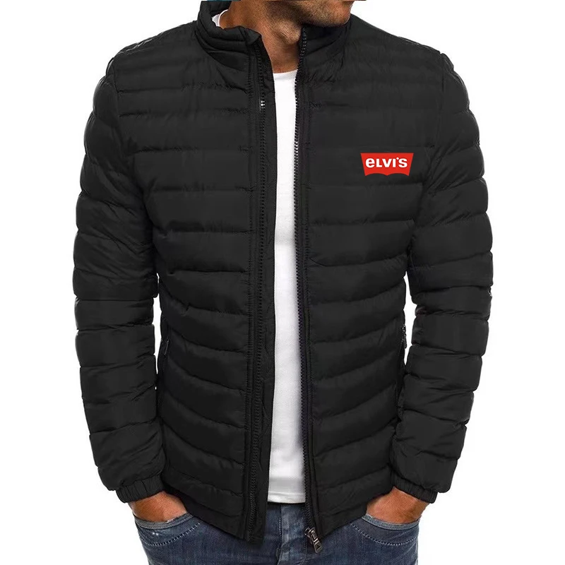 Men's Puffer Jacket Winter Casual Cotton Coat Fashion Trend_voghion.com