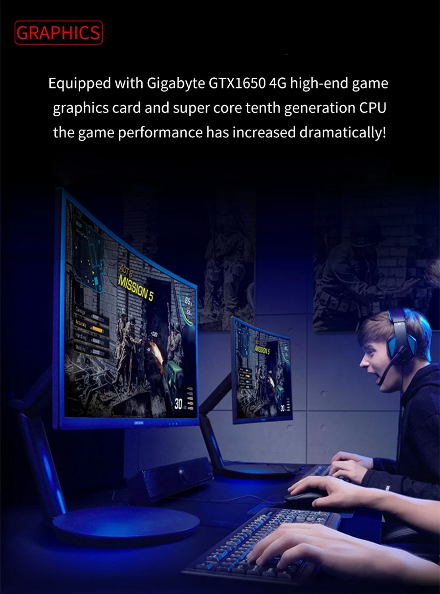 10th Gen Desktop Gaming PC - Intel Core i9 10900F/i7 10700F, GTX 1650 4G, Mini Computadora, M.2 NVMe SSD, Win10 Pro, AC WiFi Description Image.This Product Can Be Found With The Tag Names Barebone Mini PC, Computer Office, Gaming pc