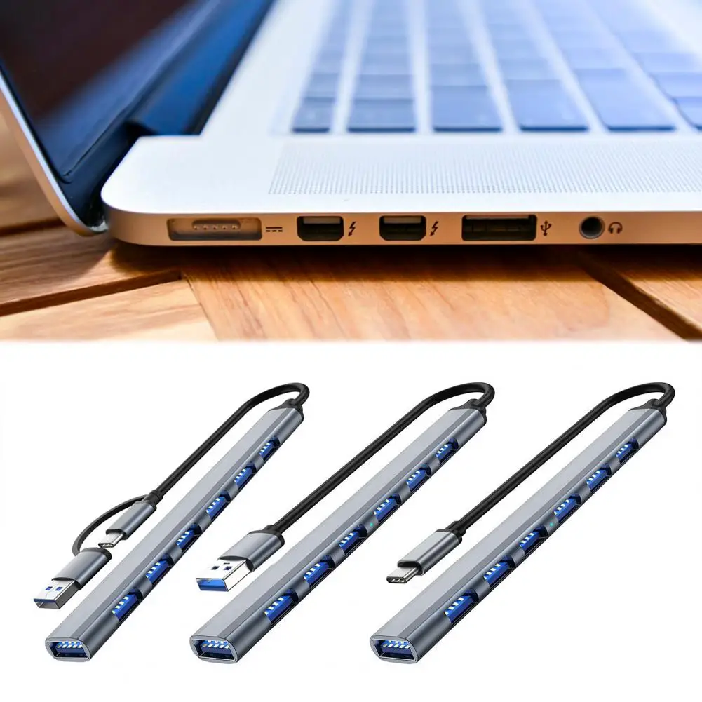 

Usb C Docking Station High Speed 7-in-1 Usb Type C Hub Docking Station with Usb 2.0 3.0 Hub Splitter Multiport for Computer