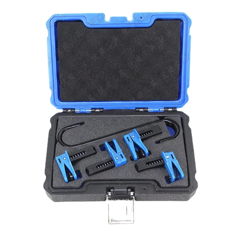 

6pcs Auto Steel Line Stopper Kit Fluid Stopper Set for Fuel Rail Hose A/C Line Brake Line Banjo Fitting