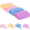 Elegant Practical Fashion Style Hot Selling 1pc Microfiber Bathing Quick Dry Hair Magic Drying Turban Wrap Towel Hat 3