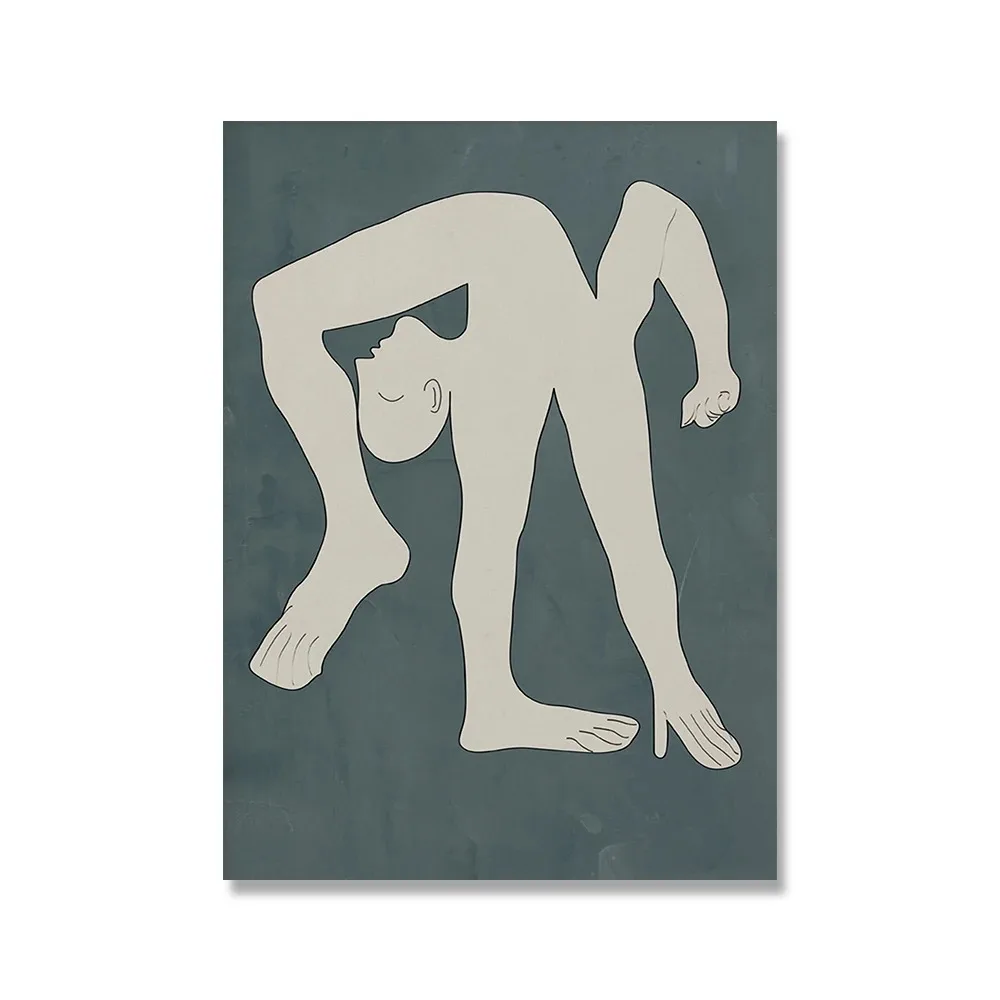 لوحة جدارية بخط بيكاسو