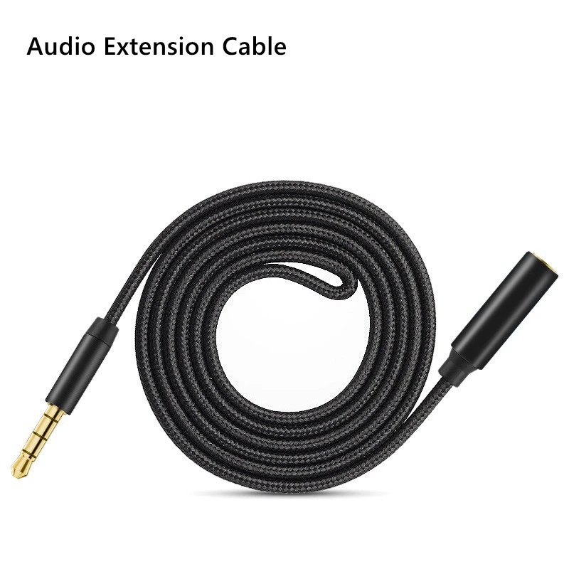 Cavo Prolunga Per Cuffie 3,5 Mm TRRS 4 Poli – Angolo Retto, 2 Metri, Intrecciato - 6