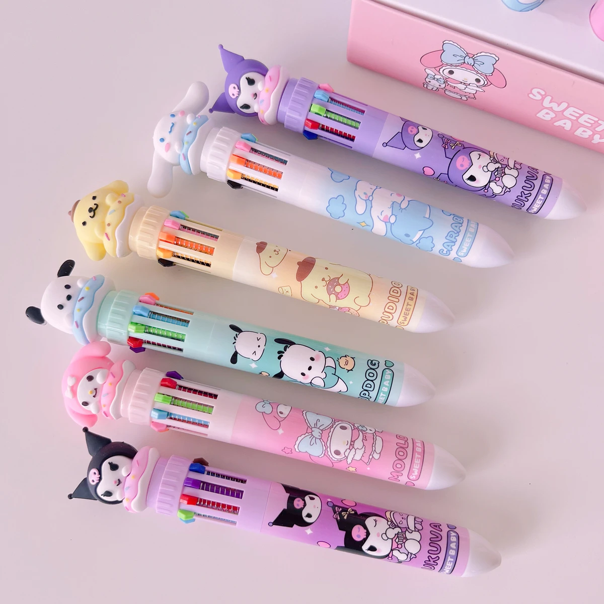 Sanrio Hello Kitty My Melody Cinnamoroll Ball Pens - Ocean Series –  KawaiiGoodiesDirect