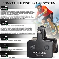 BUCKKub-Plaquettes de frein à disque semi-métalliques pour vélo de montagne, plaquettes de frein hydrauliques semi-métalliques, plaquettes de vélo pour WinterMANO, B01S, B05S 2