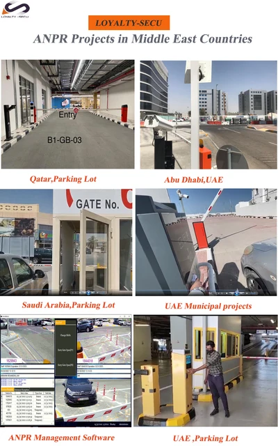 Automatic Vehicle License Plate Number Recognition Camera System via Hardware for Parking Lot 6