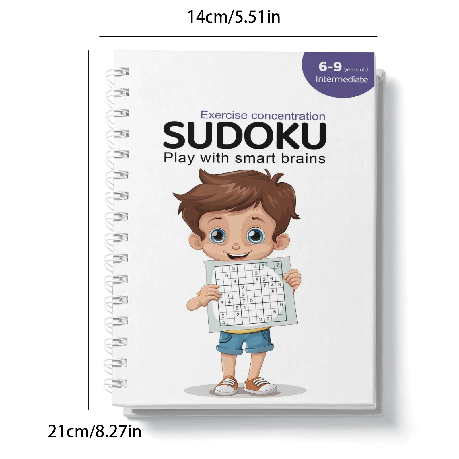 Sudoku Logic Practice Book 6