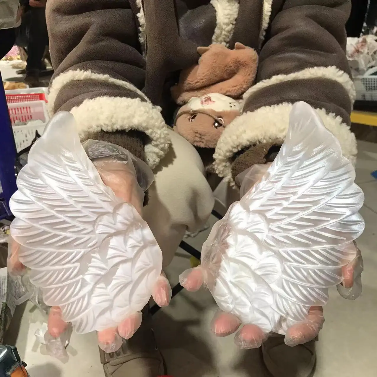 

Seleniet Angel's Wings, Crystal Seleniet With Strong Strength Healing Stone, Natural Stones And Minerals Quartz Stone