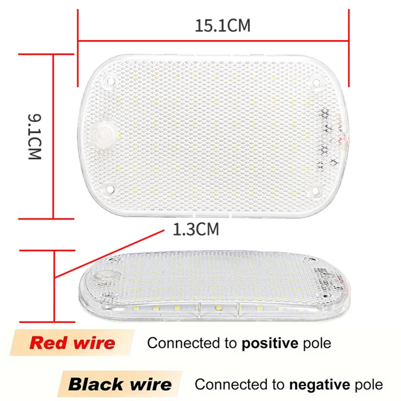 1pcs ʹ 12V 24V LED ĳ Ʈ  Ʈ Ʈ RV ķī    ġ   ׸ ڵ  